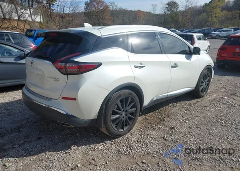 2021 Nissan Murano Platinum Intelligent Awd из США, поврежденный, VIN 5N1AZ2DS6MC133248